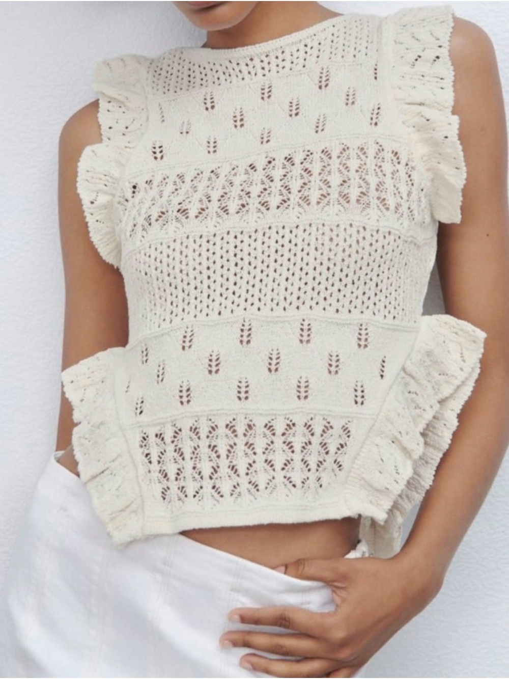 Zara Crochet Top - Picture 1 of 6